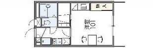 レオパレスリベェール 15566の物件間取画像